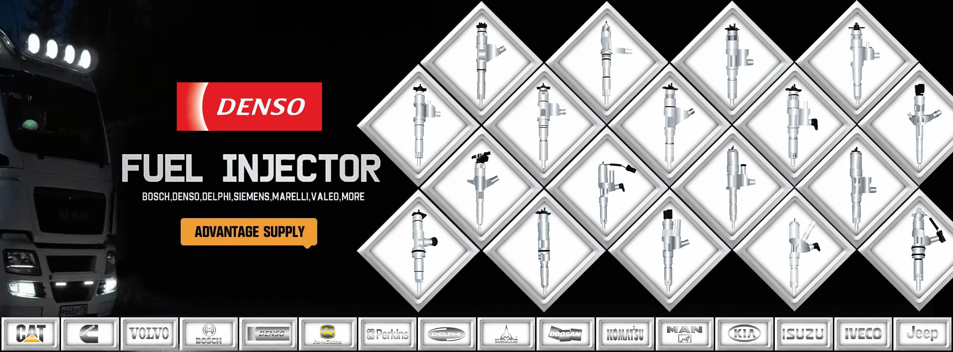 kualitas Injektor bahan bakar Caterpillar pabrik